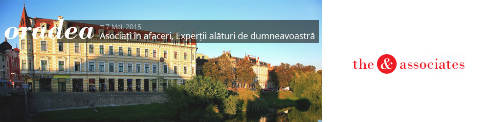 Asociati in afaceri. Expertii alaturi de dumneavoastra